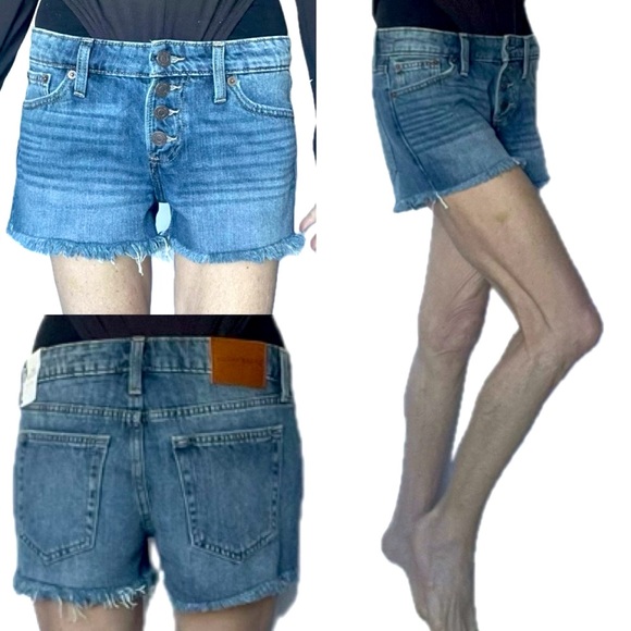 NWT Lucky Brand The Cut Off Jean Shorts - Picture 6 of 17